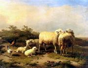 unknow artist Sheep 148 oil painting reproduction